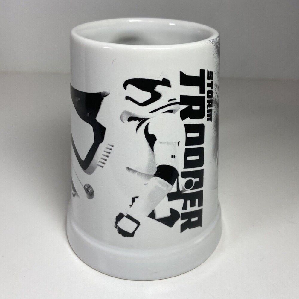 Star Wars Stormtrooper Coffee Mug Lucasfilm White/Black Ceramic 16oz - Picture 5 of 12